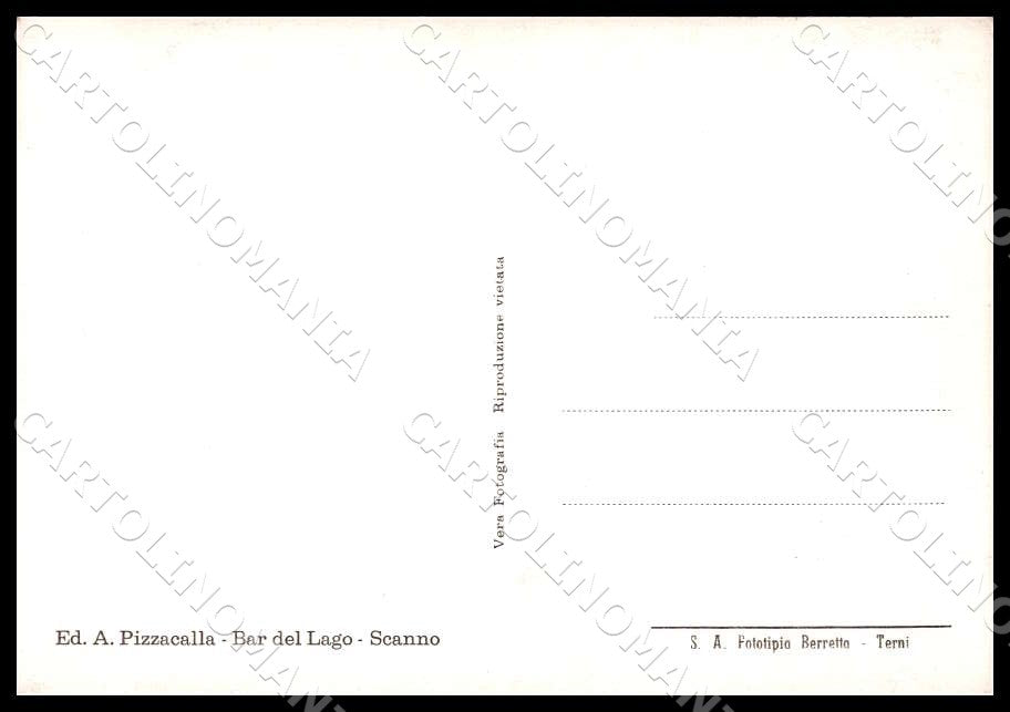 L'Aquila Scanno Costume Nuziale Costumi FG Foto cartolina GM0691 – retro
