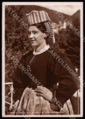 L'Aquila Scanno Costume festivo Costumi FG Foto cartolina GM0692 – fronte