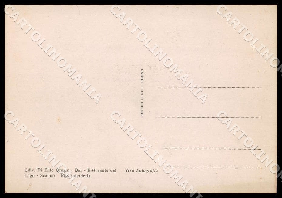L'Aquila Scanno Ritorno Fontana Costumi FG Foto cartolina GM0693 – retro