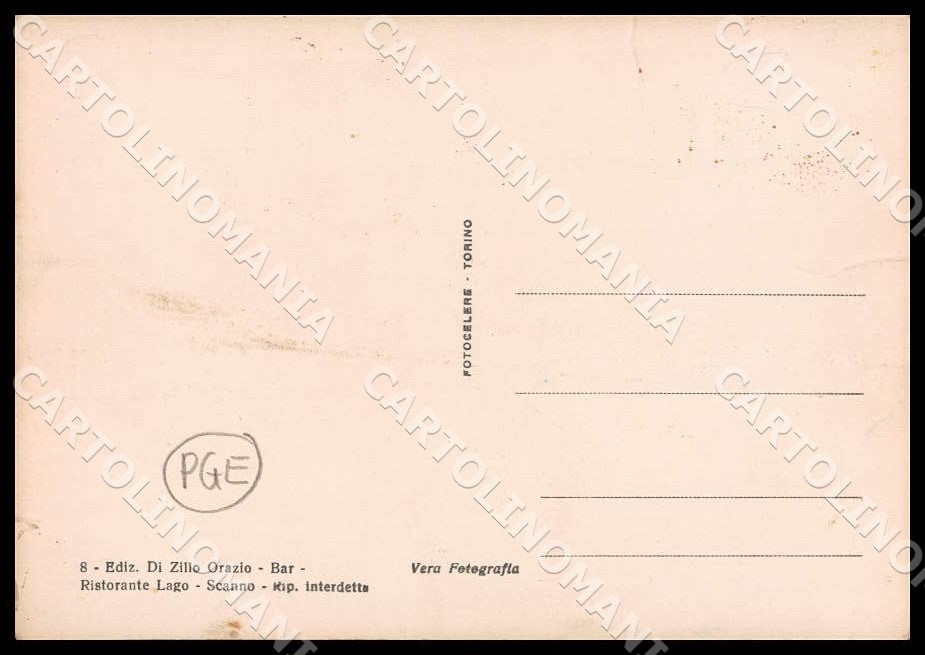 L'Aquila Scanno Ritorno Fontana Costumi PIEGHINE FG Foto cartolina GM0699 – retro