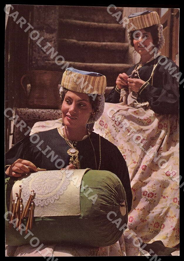 L'Aquila Scanno Costumi Abruzzo Mestieri FG cartolina GM0700 – fronte