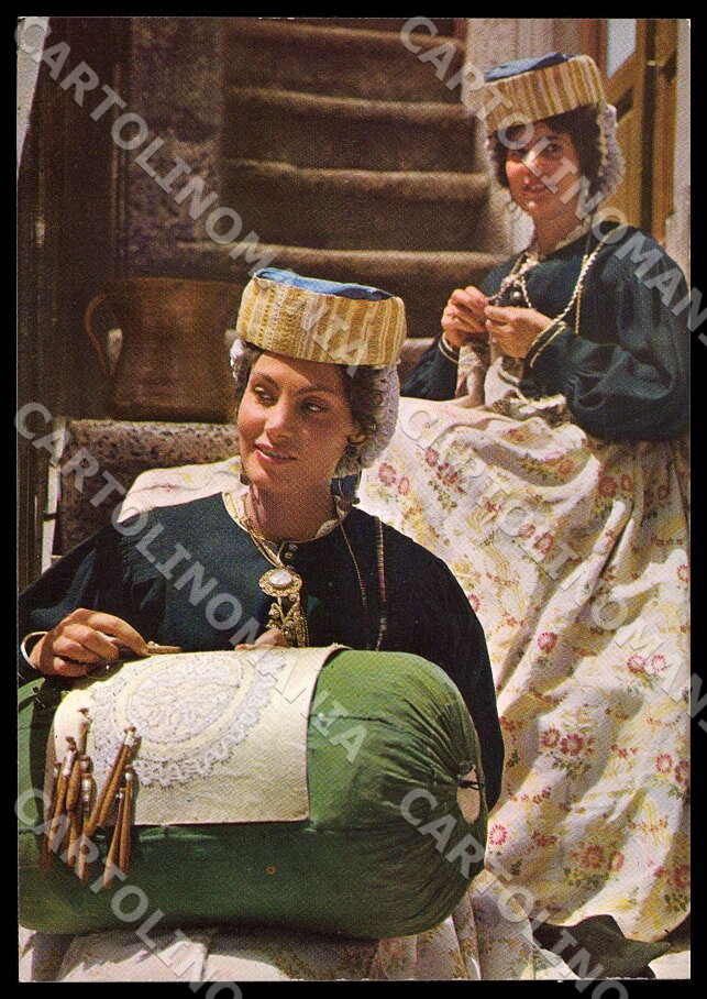 L'Aquila Scanno Costumi Abruzzo Mestieri FG cartolina GM0702 – fronte