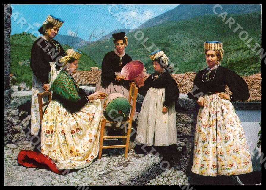 L'Aquila Scanno Costumi Abruzzo FG cartolina GM0703 – fronte