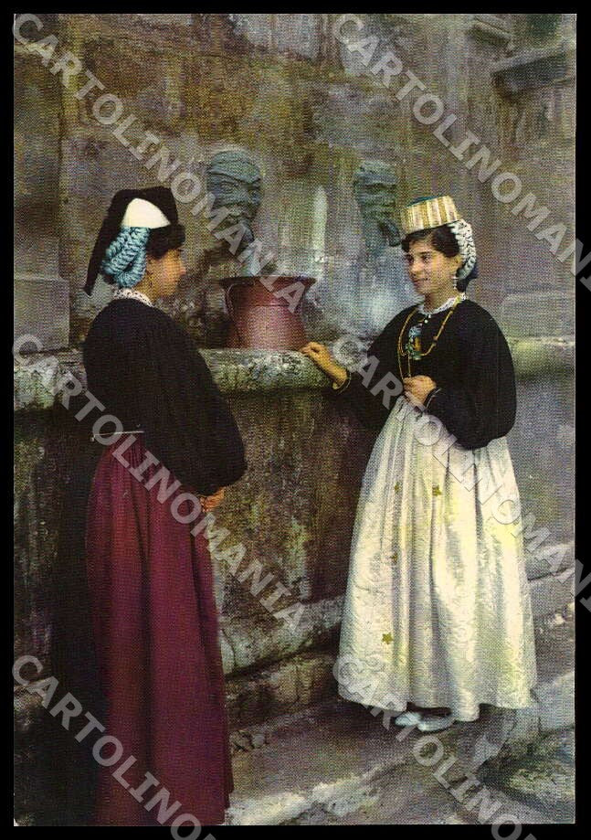 L'Aquila Scanno Costumi Abruzzesi FG cartolina GM0705 – fronte