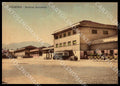 L'Aquila Sulmona Stazione ferroviaria Alterocca Autobus Auto FG cartolina GM0722 – fronte