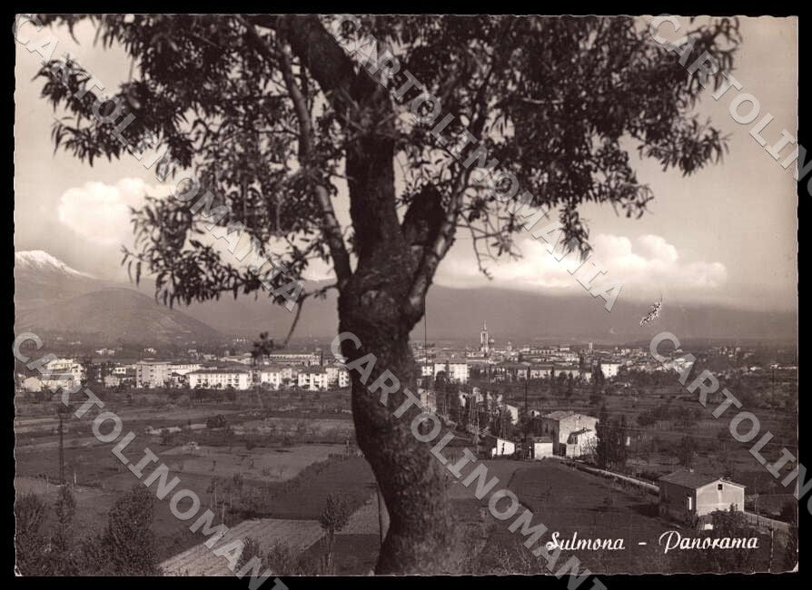 L'Aquila Sulmona Panorama FG Foto cartolina GM0731 – fronte