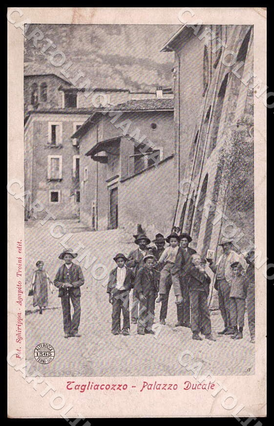 L'Aquila Tagliacozzo Palazzo Ducale Alterocca cartolina GM0753 – fronte