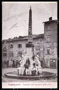 L'Aquila Tagliacozzo Fontana obelisco ghiacciata cartolina GM0760 – fronte