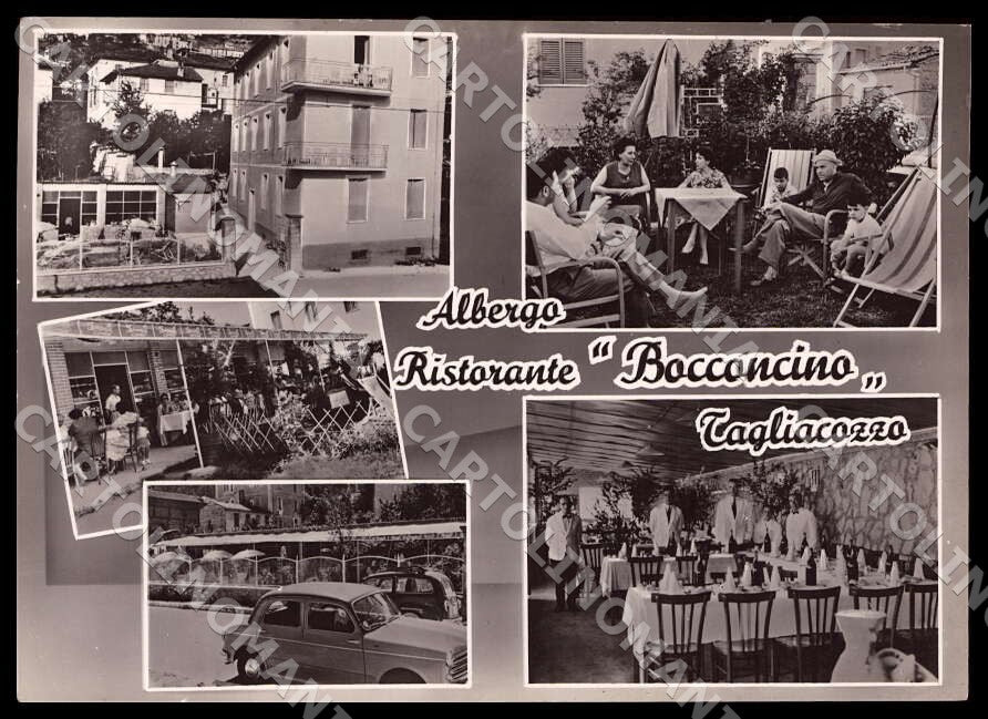 L'Aquila Tagliacozzo Albergo Ristorante PIEGHINE FG Foto cartolina GM0765 – fronte