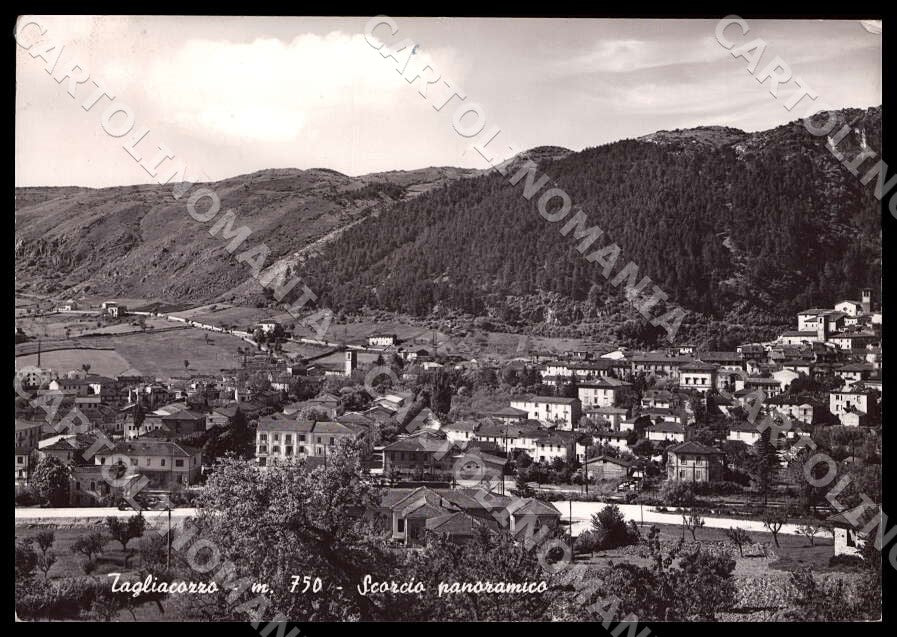 L'Aquila Tagliacozzo Scorcio panoramico ABRASA FG Foto cartolina GM0772 – fronte