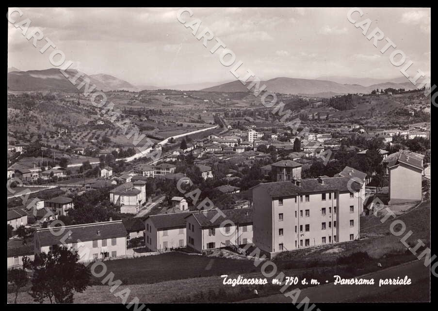 L'Aquila Tagliacozzo Panorama parziale FG Foto cartolina GM0779 – fronte
