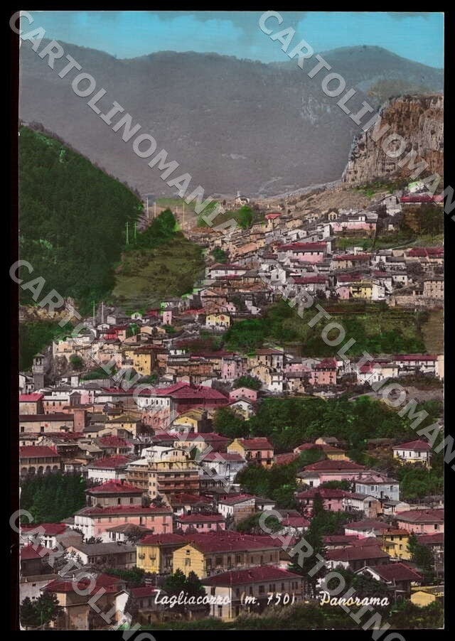 L'Aquila Tagliacozzo Panorama Alterocca FG Foto cartolina GM0783 – fronte