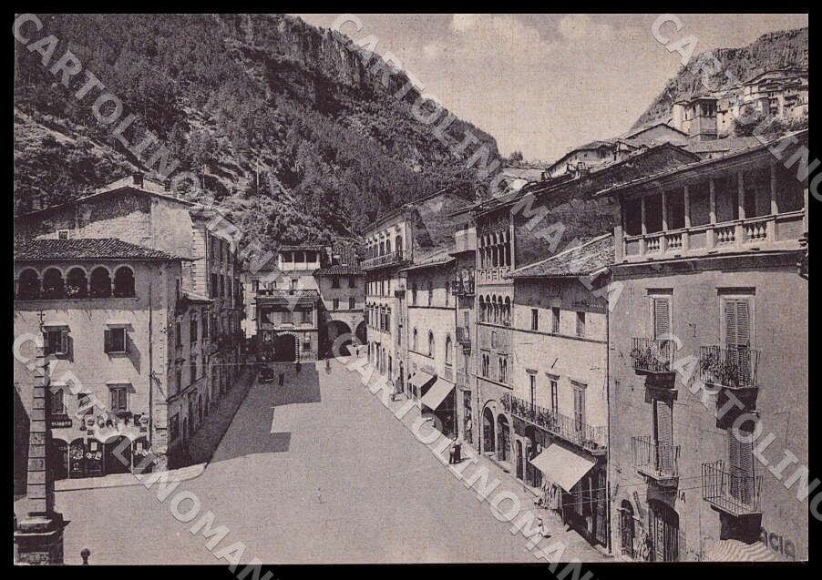 L'Aquila Tagliacozzo Piazza Obelisco FG cartolina GM0795 – fronte