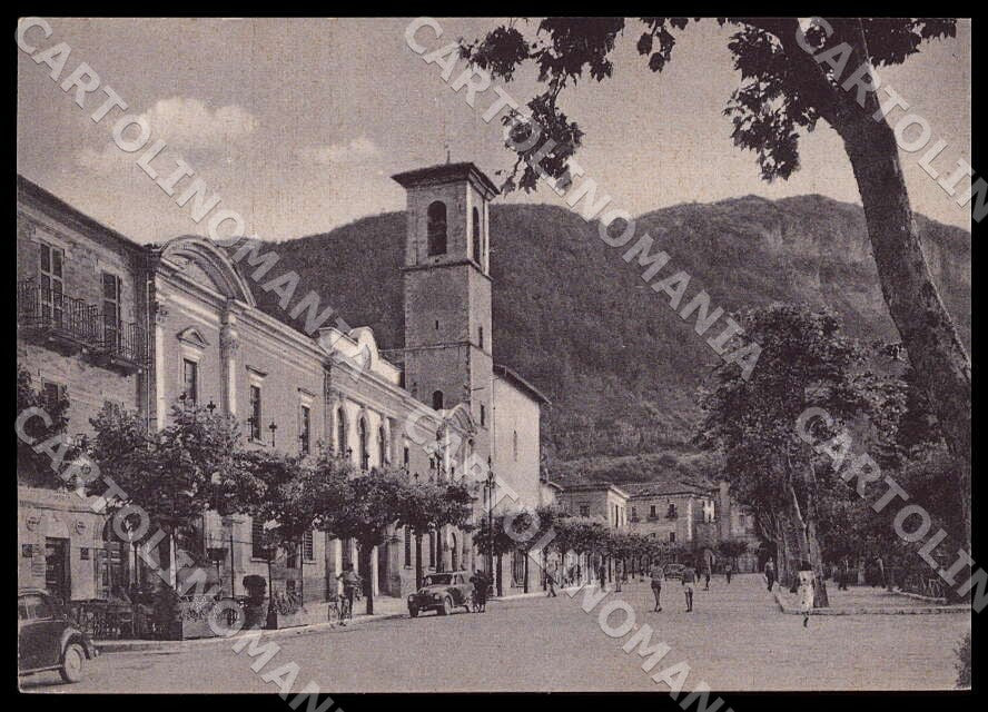 L'Aquila Tagliacozzo Piazza Duca Abruzzi Auto FG cartolina GM0799 – fronte