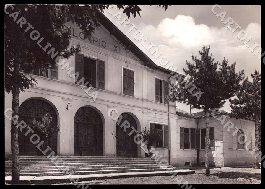 L'Aquila Tagliacozzo Villa San Sebastiano Vecchio Asilo FG Foto cartolina GM0809 – fronte