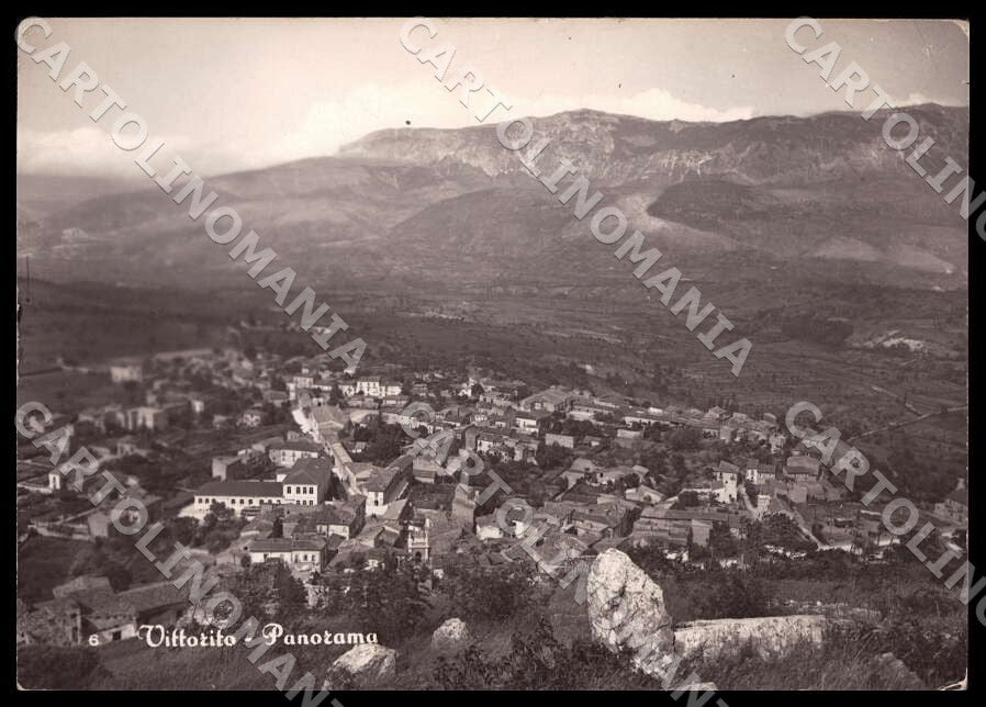 L'Aquila Vittorito Panorama FG Foto cartolina GM0816 – fronte