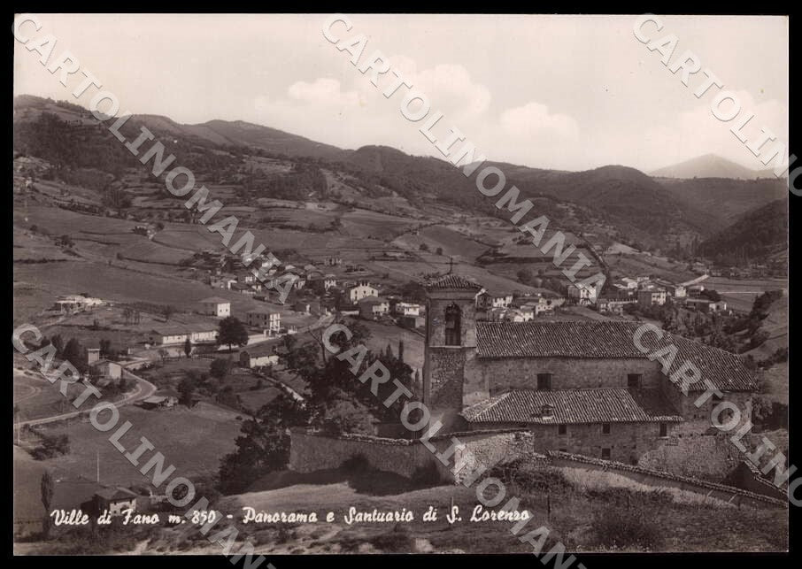 L'Aquila Montereale Ville di Fano Santuario San Lorenzo FG Foto cartolina GM0825 – fronte