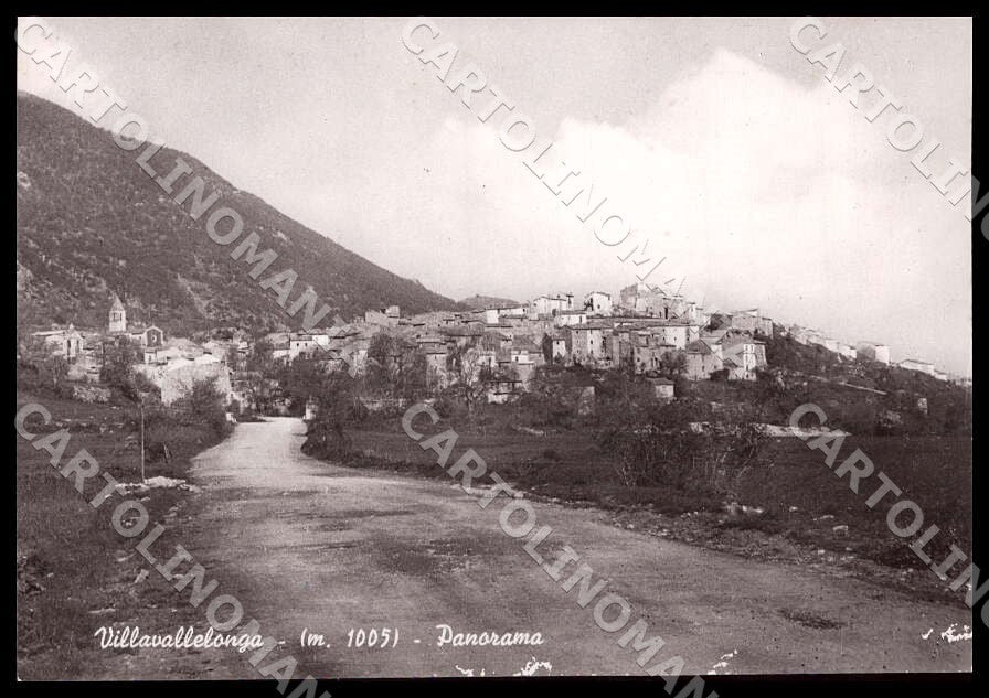 L'Aquila Villavallelonga Panorama Alterocca ABRASA FG Foto cartolina GM0826 – fronte