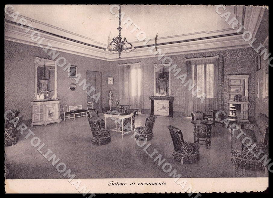 L'Aquila Città Collegio d'Abruzzo Salone ricevimento FG cartolina GM0848 – fronte