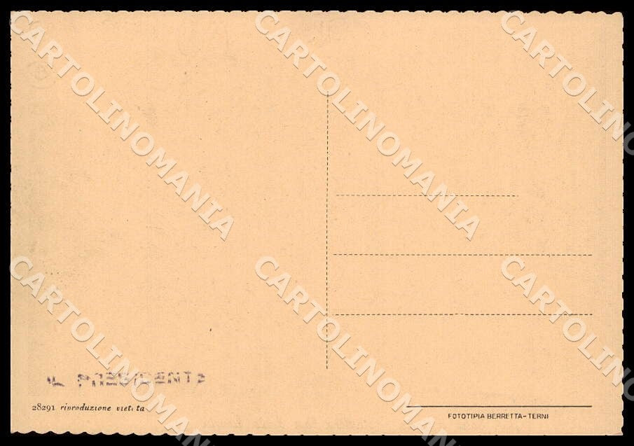 L'Aquila Città Gran Sasso Italia Stazione base funivia FG cartolina GM0864 – retro