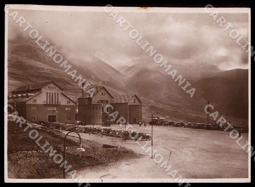 L'Aquila Città Stazione partenza Funivia Gran Sasso FG Foto cartolina GM0867 – fronte