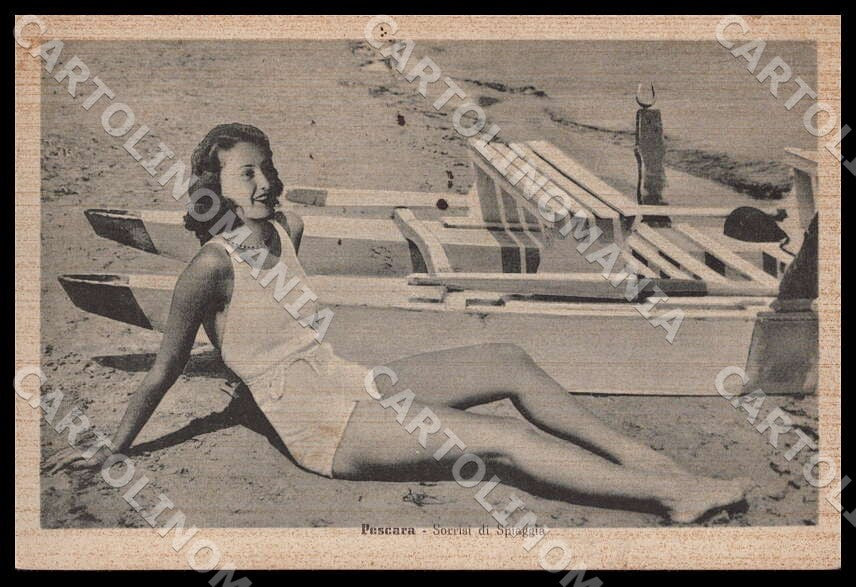 Pescara Città Sorrisi Spiaggia Barca Alterocca cartolina GM0902 – fronte