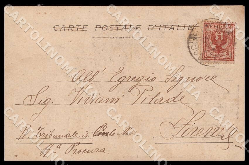 Pescara Castellammare Adriatico Villa Landerset Alterocca cartolina GM0924 – retro