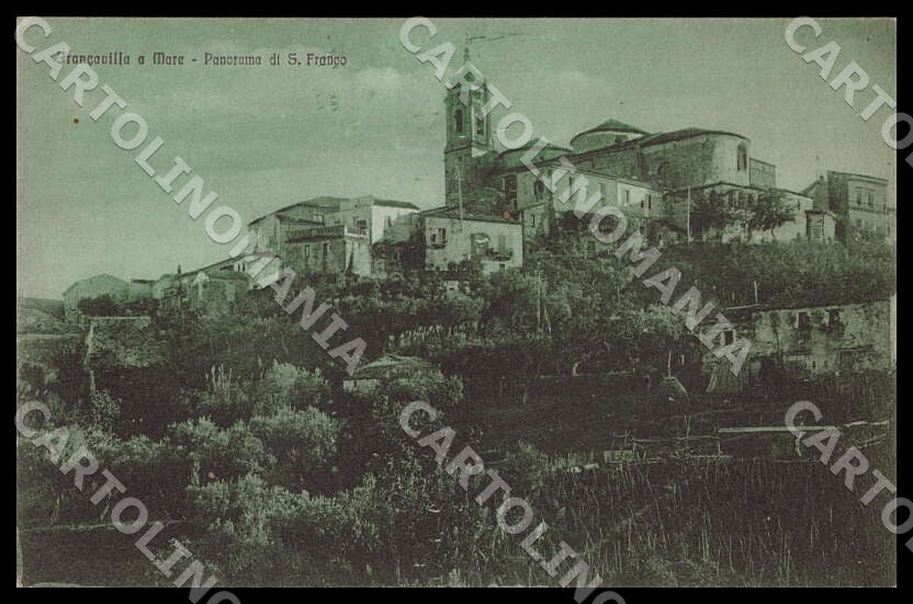 Chieti Francavilla a Mare Panorama San Franco cartolina GM0935 – fronte