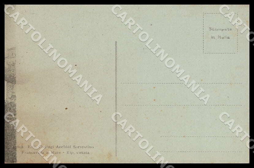 Chieti Francavilla a Mare Panorama San Franco cartolina GM0935 – retro