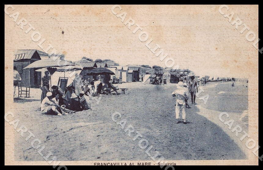 Chieti Francavilla al Mare Spiaggia cartolina GM0940 – fronte