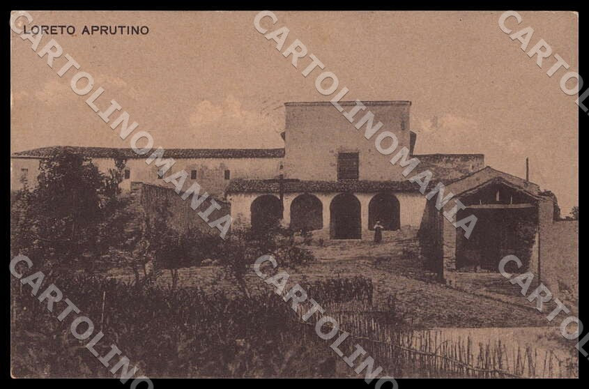 Pescara Loreto Aprutino PIEGHINA cartolina GM0958 – fronte