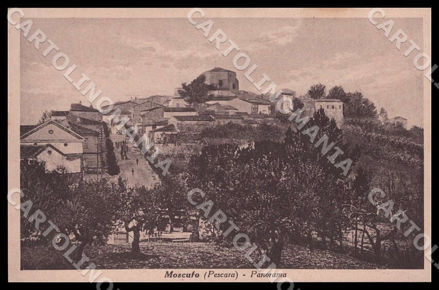 Pescara Moscufo Panorama cartolina GM0966 – fronte