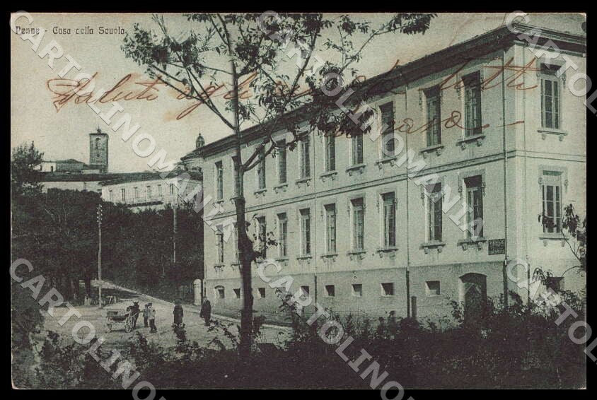 Pescara Penne Casa Scuola Carretto Cavallo cartolina GM0969 – fronte