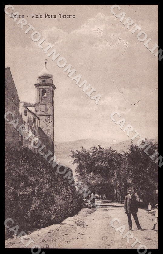 Pescara Penne Viale Porta Teramo cartolina GM0971 – fronte