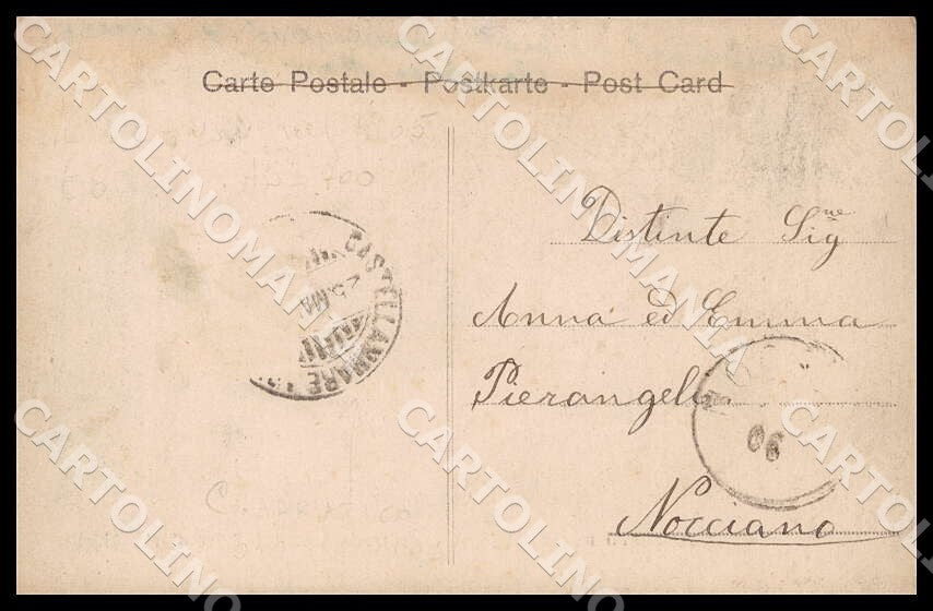Chieti Bolognano Piano d'Orta Stabilimento Prodotti Azotati cartolina GM0982 – retro