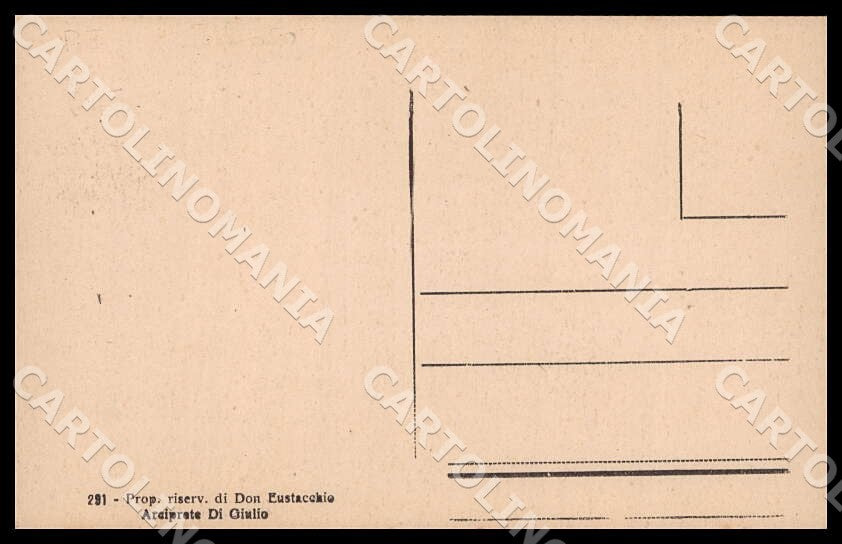 Pescara San Silvestro Saluti da Strada Comunale Villa Ida cartolina GM0983 – retro