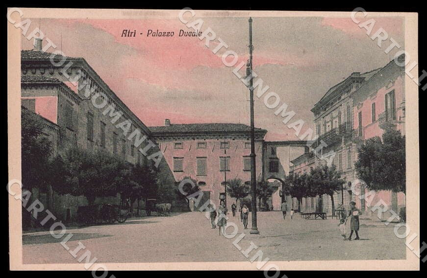 Teramo Atri Palazzo Ducale cartolina GM1008 – fronte