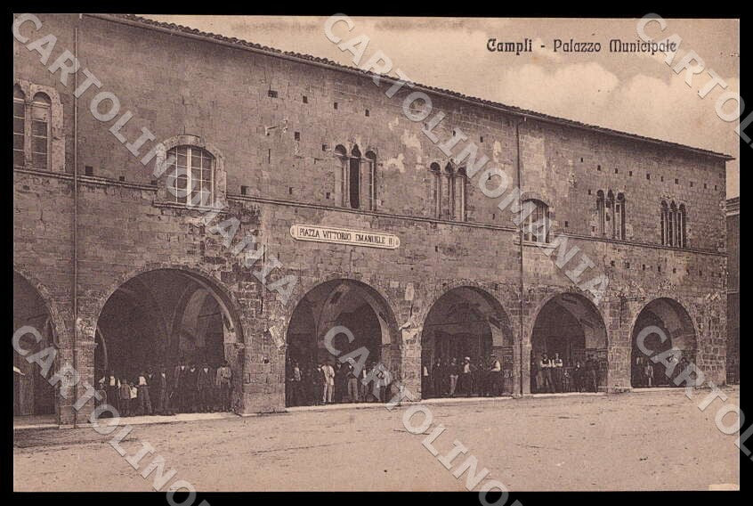 Teramo Campli Palazzo Municipale Alterocca cartolina GM1012 – fronte