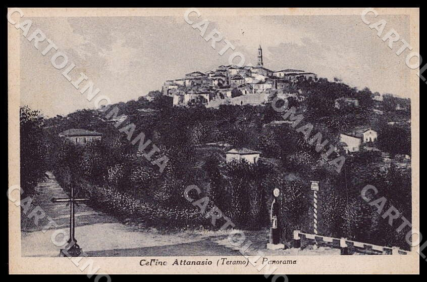 Teramo Cellino Attanasio Panorama cartolina GM1017 – fronte