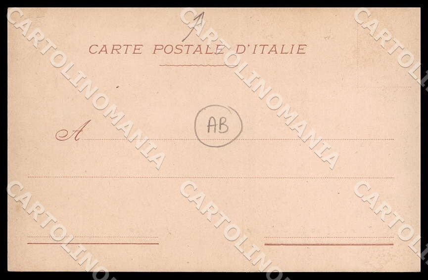Teramo Isola del Gran Sasso d'Italia Panorama Alterocca ABRASA cartolina GM1027 – retro