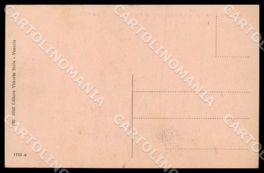 Teramo Isola del Gran Sasso Piazza Conti Pagliara cartolina GM1029 – retro