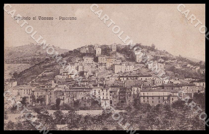 Teramo Montorio al Vomano Panorama cartolina GM1031 – fronte