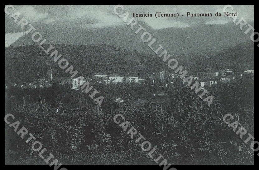 Teramo Tossicia Panorama Nord cartolina GM1047 – fronte