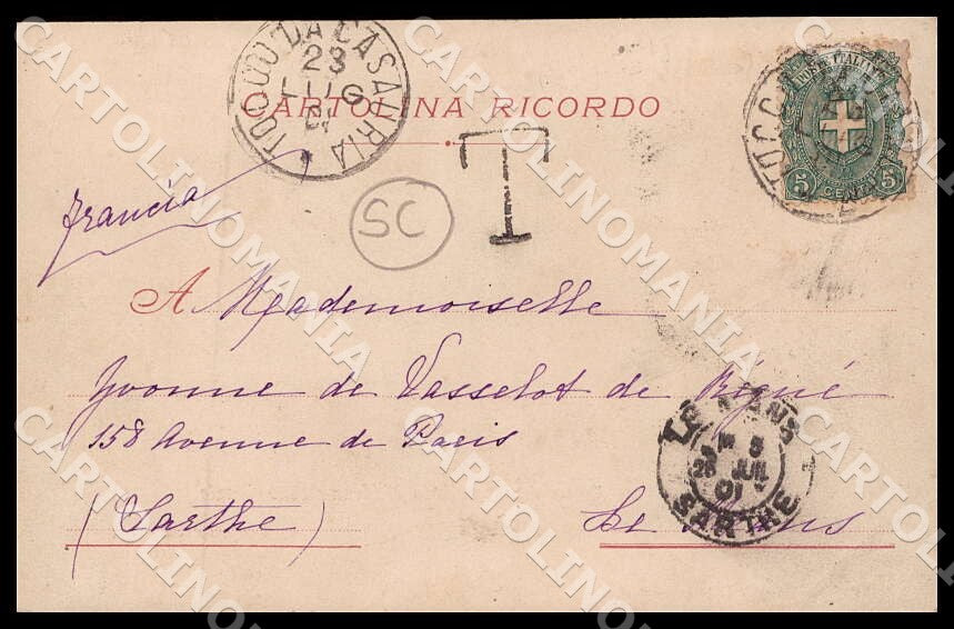 Chieti Città Festa popolare Madonna Grazie Alterocca SCOLLATA cartolina GM1061 – retro