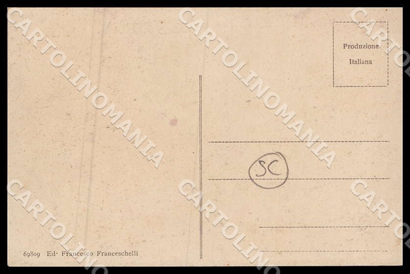 Chieti Castiglione Messer Marino Lato orientale SCOLLATA cartolina GM1068 – retro