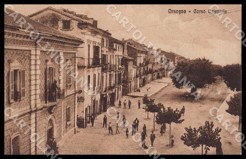 Chieti Orsogna Corso Orientale STRAPPINO cartolina GM1077 – fronte