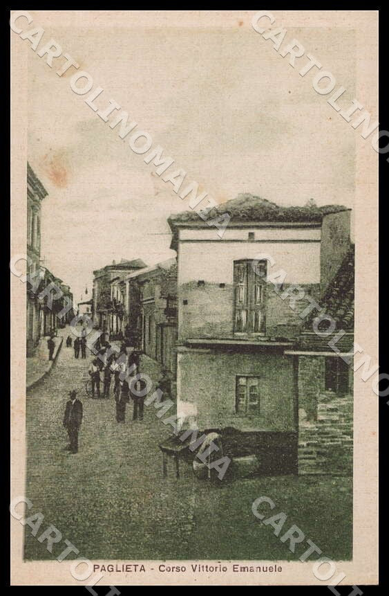 Chieti Paglieta Corso Vittorio Emanuele cartolina GM1078 – fronte