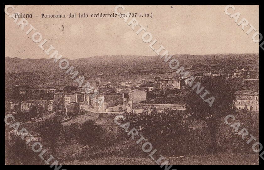 Chieti Palena Panorama lato occidentale cartolina GM1080 – fronte
