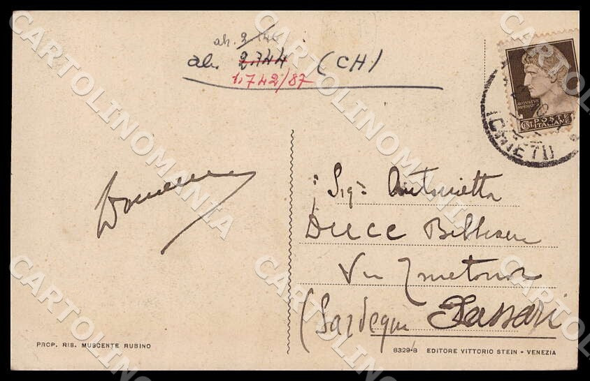 Chieti Palena Panorama lato occidentale cartolina GM1080 – retro