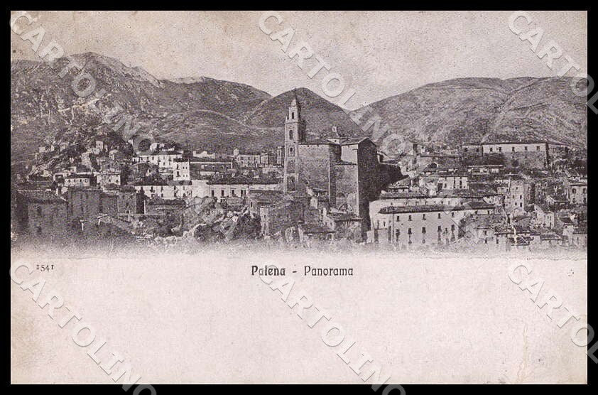Chieti Palena Panorama ABRASA cartolina GM1081 – fronte
